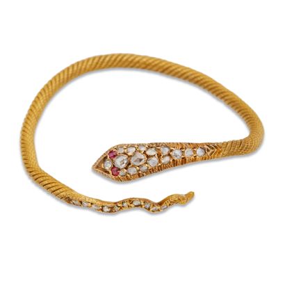 Bracelet de bras en or, XIXe siècle
En or...