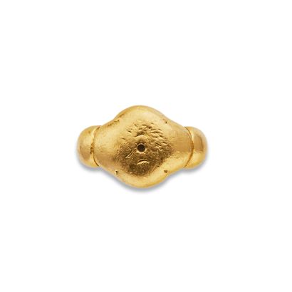Bague en or 18K, 
TDD : 42.5, Poids brut...