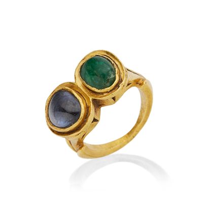 Bague en or émeraude et saphir
En or 18K...