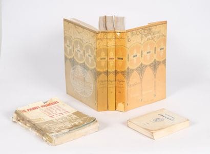 Lot de 5 livres comprenant : 
- Les Poinçons...