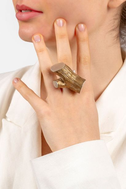 Delphine NARDIN (née en 1965)
Bague en bois...