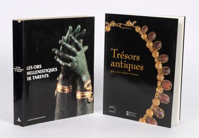 Lot comprenant 2 livres dont : 
- Trésors...