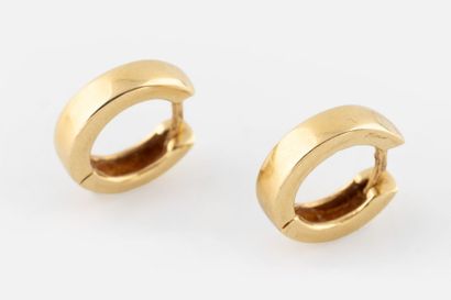 Mini créoles en or
En or 18K (750),poinçon...