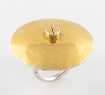 Catherine LE GAL (née en 1966)
Bague en argent,...