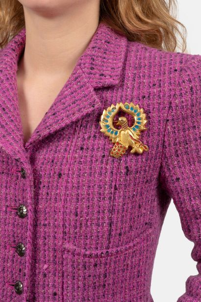 Line VAUTRIN (1913-1997)
Broche oiseau de...