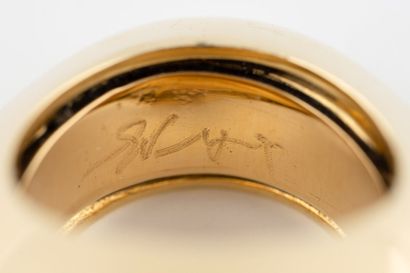 Giorgio VIGNA (né en 1955)
Bague quartz fumé...