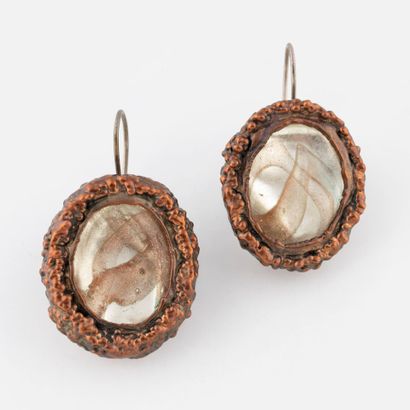Giorgio VIGNA (né en 1955)
Paire de pendants...