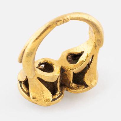 Bague en or émeraude et saphir
En or 18K...