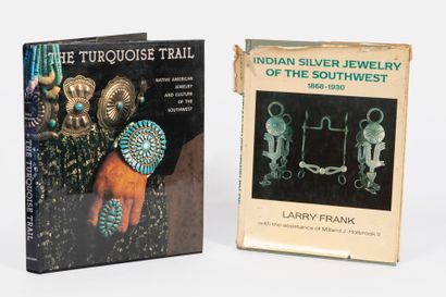 Lot comprenant 2 livres dont : 
- The turquoise...