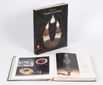 Lot comprenant 2 livres dont : 
- Ethnos...