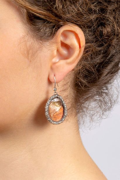 Giorgio VIGNA (né en 1955)
Paire de pendants...