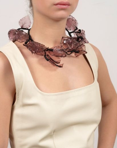 Ensemble de trois colliers par Giorgio Vigna...