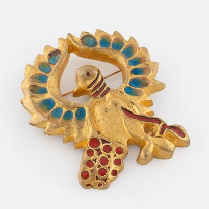 Line VAUTRIN (1913-1997)
Broche oiseau de...