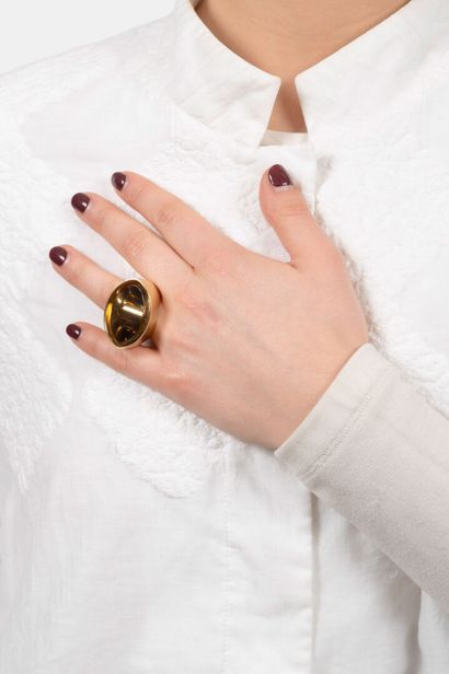 Giorgio VIGNA (né en 1955)
Bague quartz fumé...