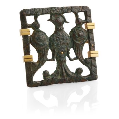 Plaque en bronze, Art des Steppes, milieu...