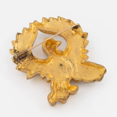 Line VAUTRIN (1913-1997)
Broche oiseau de...