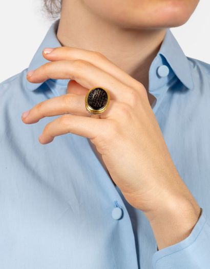 Juliette POLAC (née en 1964)
Bague intaille...