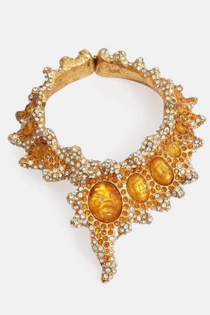 ALEXIS LAHELLEC
Choker necklace in gold-plated...