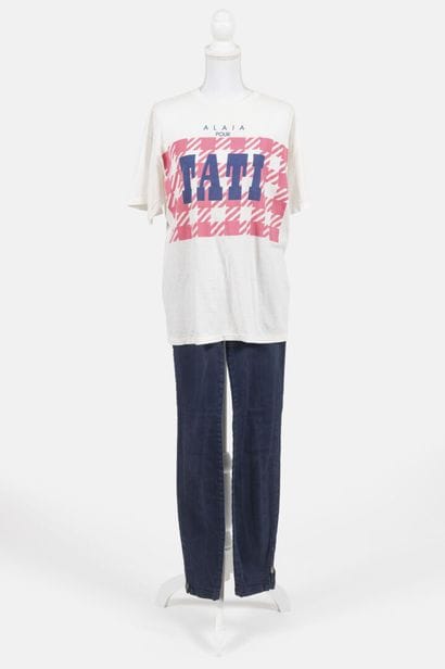 BALENCIAGA PANTS - ALAIA FOR TATI
Set includes:...