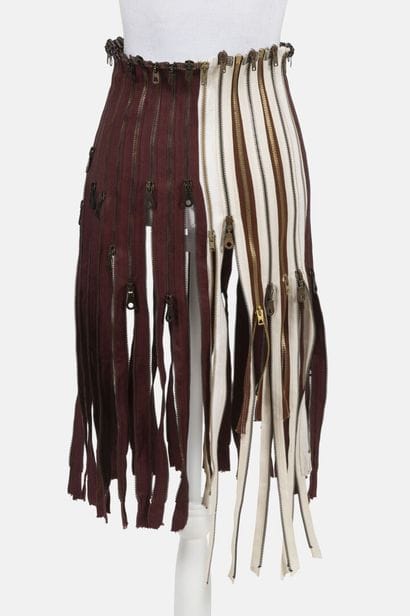 REINHARD LUTHIER
Asymmetrical skirt made...