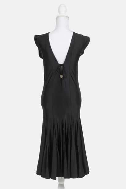 REINHARD LUTHIER
Black sleeveless mermaid-style...