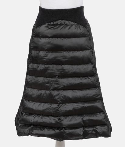 ISSEY MIYAKE
Black polyester and wool quilted...