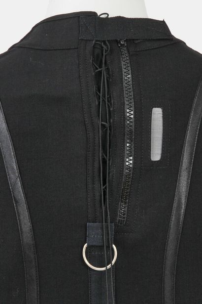 JOHN GALLIANO
Black jacket in a viscose-wool...