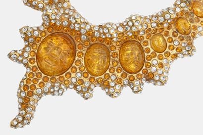 ALEXIS LAHELLEC
Choker necklace in gold-plated...