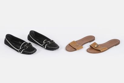 TODS 
Set of four pairs of shoes, including:...