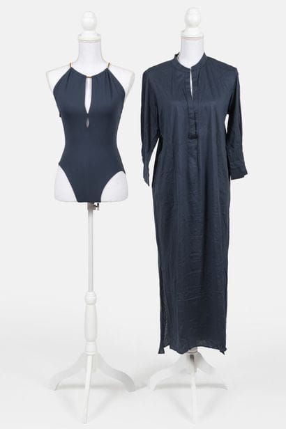 ERES
One-piece swimsuit and long tunic:
-...