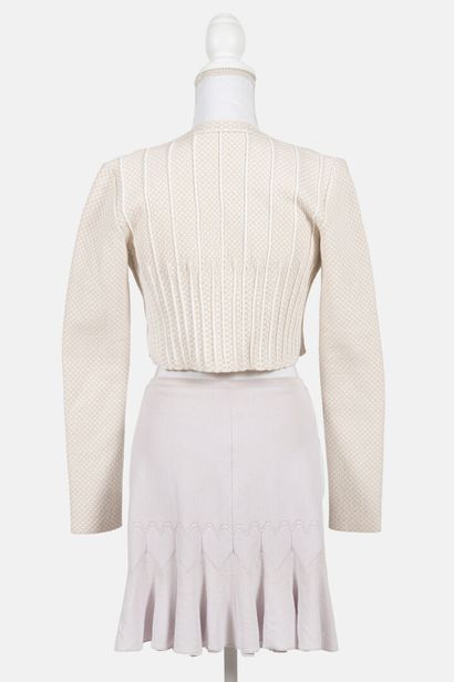 ALAIA - HERVE LEGER
Set consisting of a cropped...