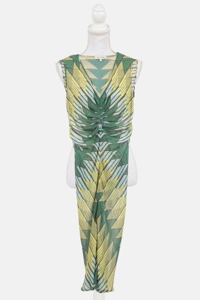 ZAC POSEN
Viscose dress with geometric patterns...