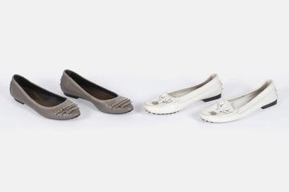 TODS 
Set of four pairs of shoes, including:...
