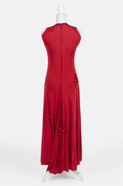 REINHARD LUTHIER
Soraya long dress in red...