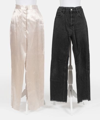CELINE
Set including two pairs of jeans,...