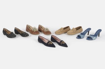 TODS, PINKO, VIA SPIGA
Set of 5 pairs of...