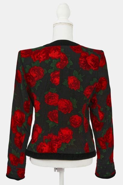 YVES SAINT LAURENT Rive Gauche 
Short, collarless...