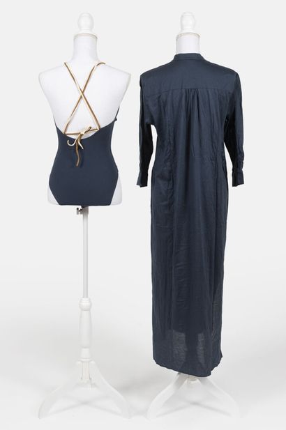 ERES
One-piece swimsuit and long tunic:
-...