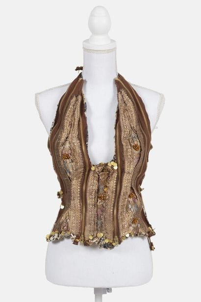 REINHARD LUTHIER
High-backed backless top...