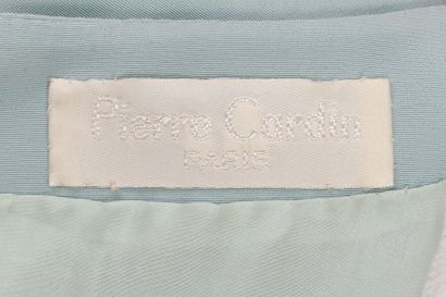 PIERRE CARDIN
Seafoam green wool tunic with...