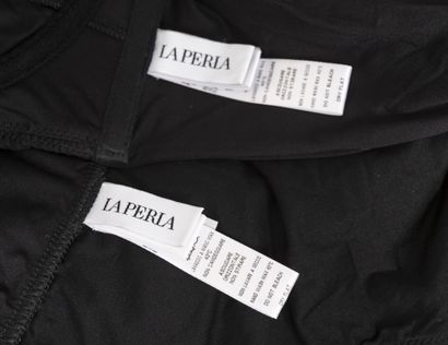 LA PERLA
Black two-piece swimsuit with a...
