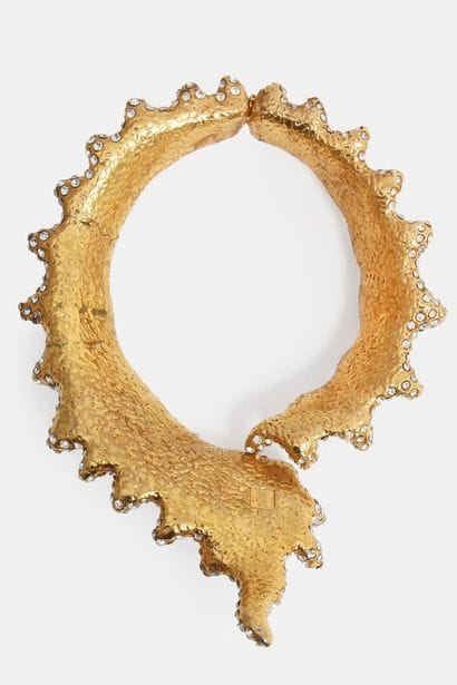 ALEXIS LAHELLEC
Choker necklace in gold-plated...
