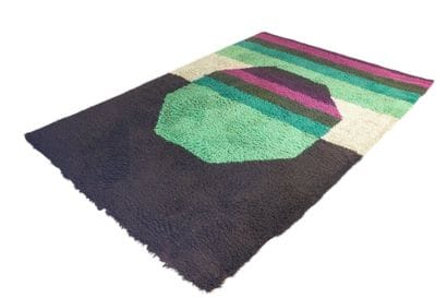 ANNEES 1970
Tapis mécanique haute laine,...