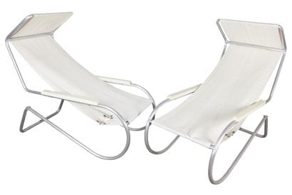 BATTISTA GUIDICI (1903-1970)
Paire de chaises...