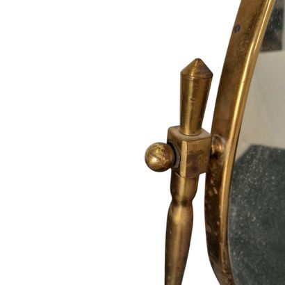 ANNEES 1950
Miroir de table inclinable, structure...