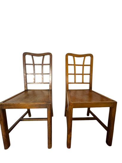 ANNEES 1930
Suite de six chaises, structure...