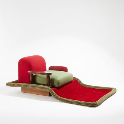 ETTORE SOTTSASS (1917-2007) & BEDDING (ÉDITEUR)
Fauteuil...