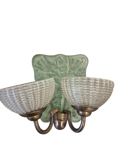 PIER LUIGI COLLI (XX SIÈCLE)
Paire d'appliques...
