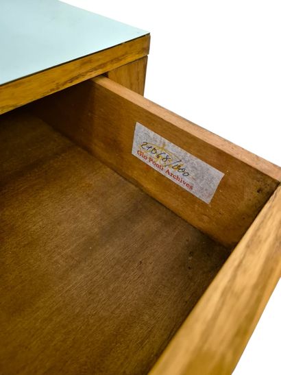 GIO PONTI (1891-1979)
Bureau, modèle réalisé...