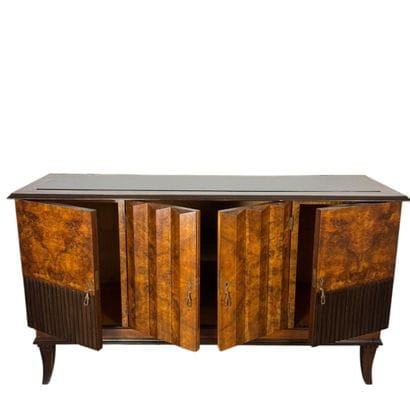 ANNEES 1940
Buffet en frêne teinté, placage...